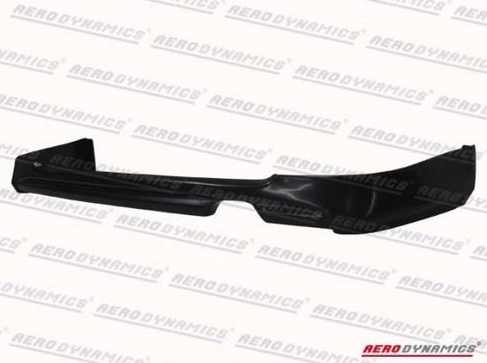 Image of ABS Dynamics Achter Bumper Lip Type R Style Zwart ABS Plastic Honda Prelude