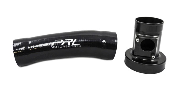 Image of PRL Motorsport MAF-behuizing conversiekit Standaardboring Zwart Honda Civic