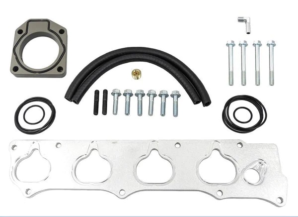 Image of PRL Motorsport Inlaat Spruitstuk Adapter Met gasklephuis Honda Civic