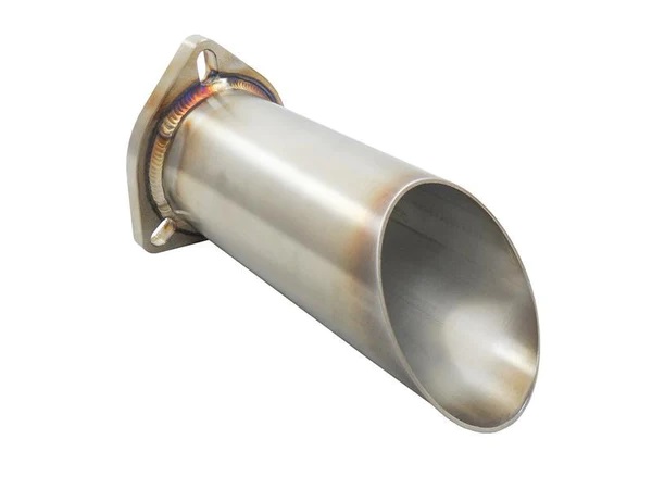 Image of PRL Motorsport Uitlaat Turndown 76.2mm Roestvrij Staal Honda Civic