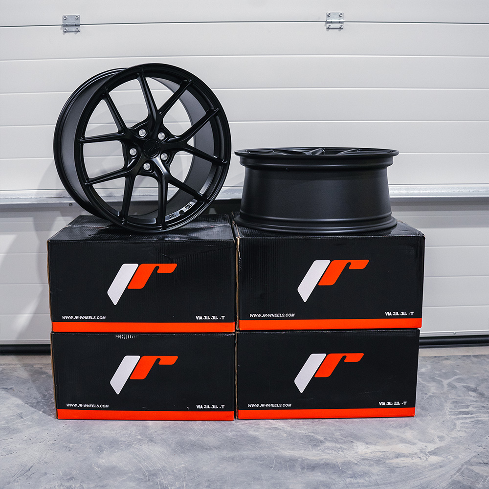 Image of JR-Wheels SL01 Velgen 19 Inch 9J ET40-50 5x112 Matt Black