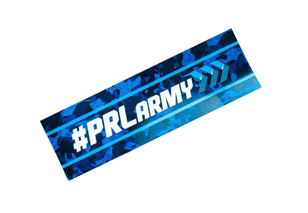 Image of PRL Motorsport Sticker #PRLarmy