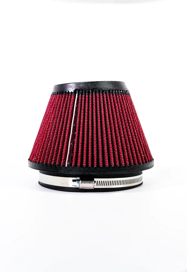 Image of PRL Motorsport Luchtfilter Rood 177.8mm Katoen Gaas