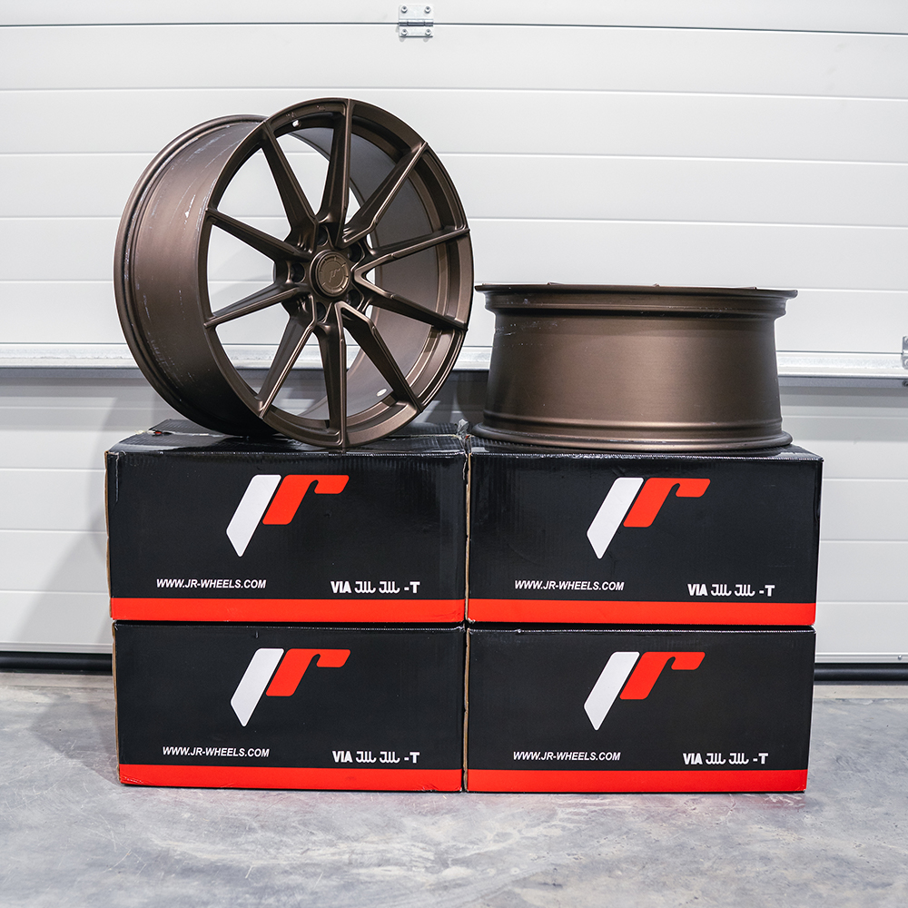 Image of JR-Wheels SL02 TWEEDE KANS 2x 19x8.5 ET35 / 2x 19x9.5 ET40 5x120 Flat Bronze