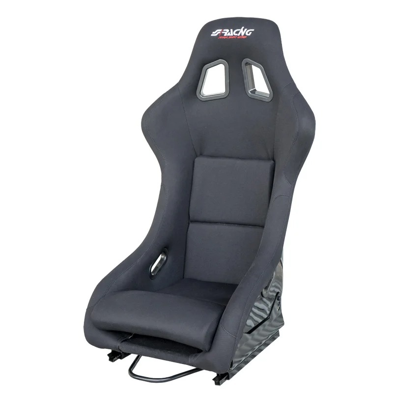 Image of Simoni Racing Kuipstoel Lewis Zwart Polyester