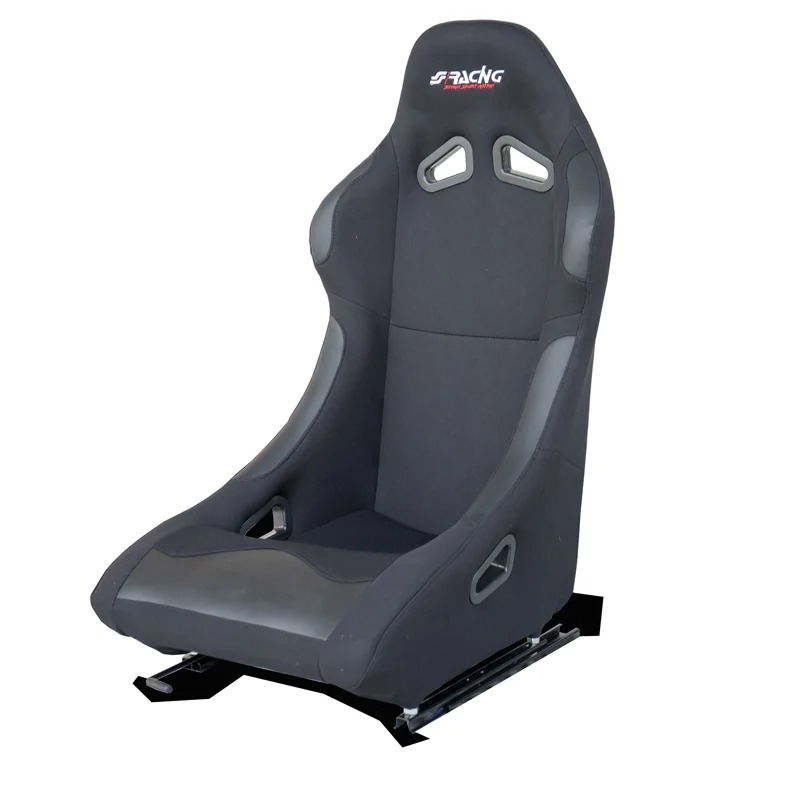 Image of Simoni Racing Kuipstoel Damon Zwart Textiel