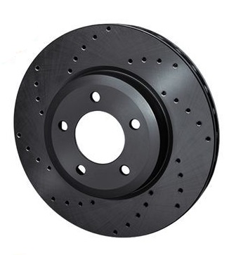 Image of Rotinger Achter Remschijven Graphite Line Sport Geboord Zwart 336mm BMW 3-serie