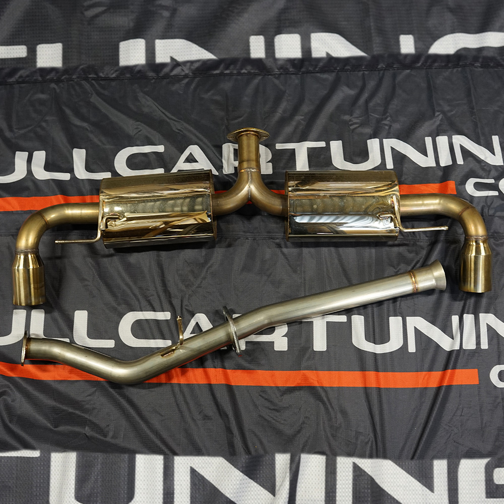 Image of SK-Import Cat-back Uitlaatsysteem TWEEDE KANS 57mm Roestvrij Staal Mazda RX-8