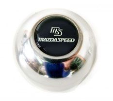 Image of Arospeed Pookknop MazdaSpeed Style Gepolijst Aluminium