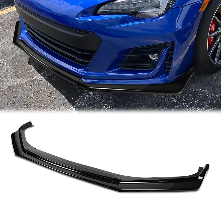 Image of SK-Import Voor Bumper Lip Glanzend Zwart ABS Plastic Subaru BRZ Facelift