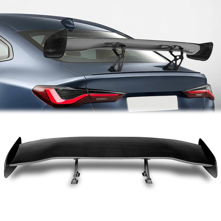 Image of SK-Import Achter Spoiler Type-2 GT Style Carbon Fiber Look ABS Plastic
