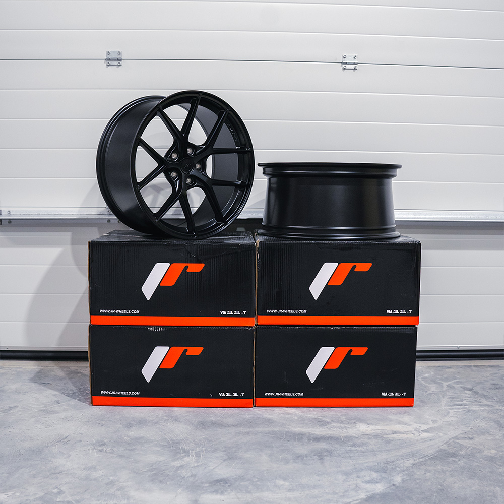 Image of JR-Wheels SL01 TWEEDE KANS Velgen 19 Inch 9J ET50 5x112 Flat Black