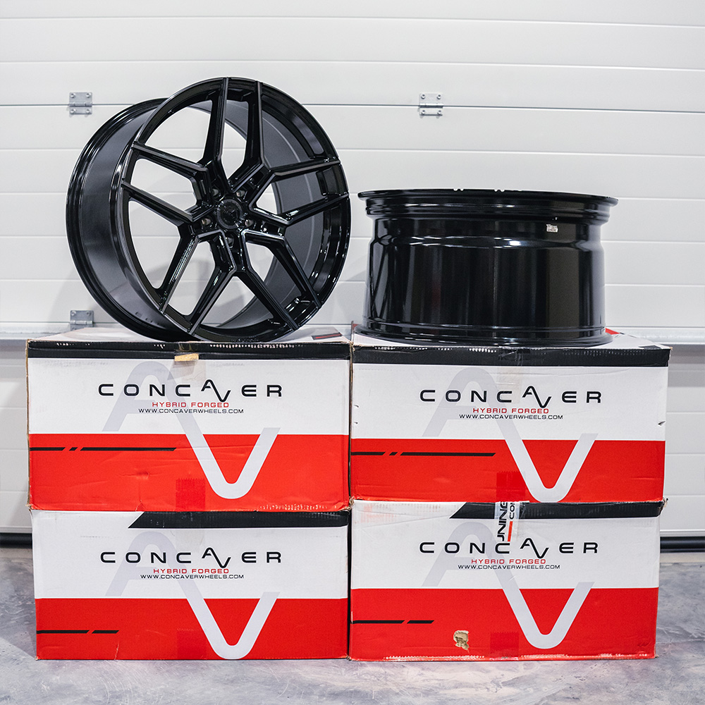 Image of Concaver CVR5 Velgen 22 Inch 10.5J ET30-41 5x120 Double Tinted Black