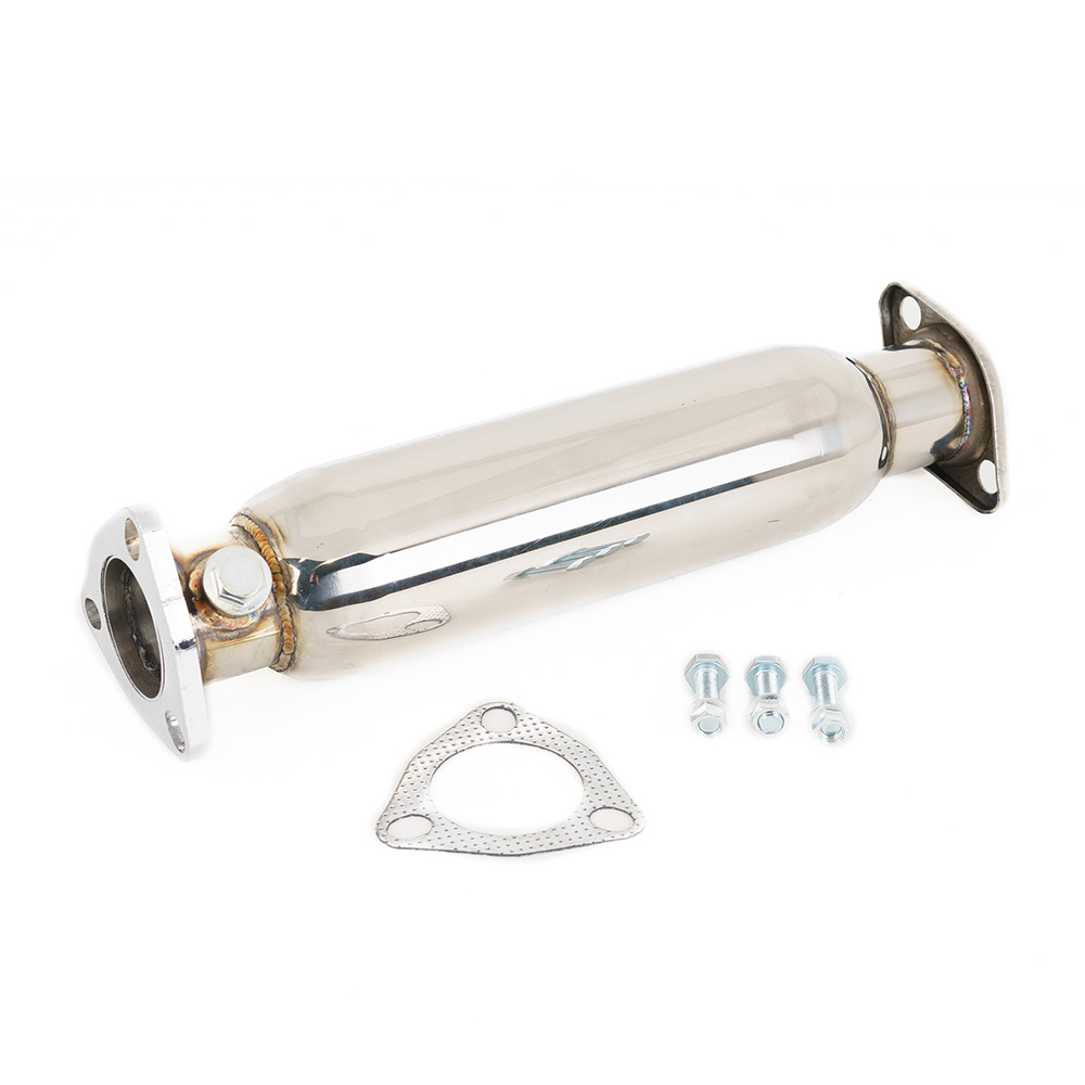 Image of SK-Import Gedempte Decat 60.5mm Roestvrij Staal Honda Civic,Del Sol