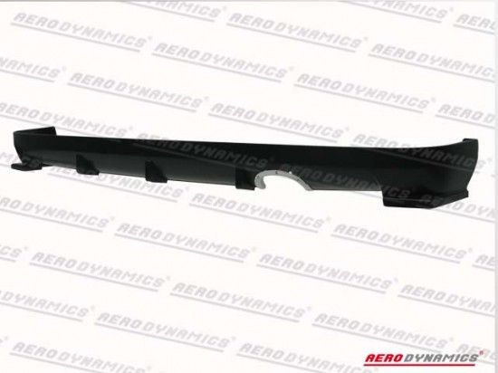 Image of Aerodynamics Achter Bumper Lip Buddy Club Style Zwart ABS Plastic Honda Civic