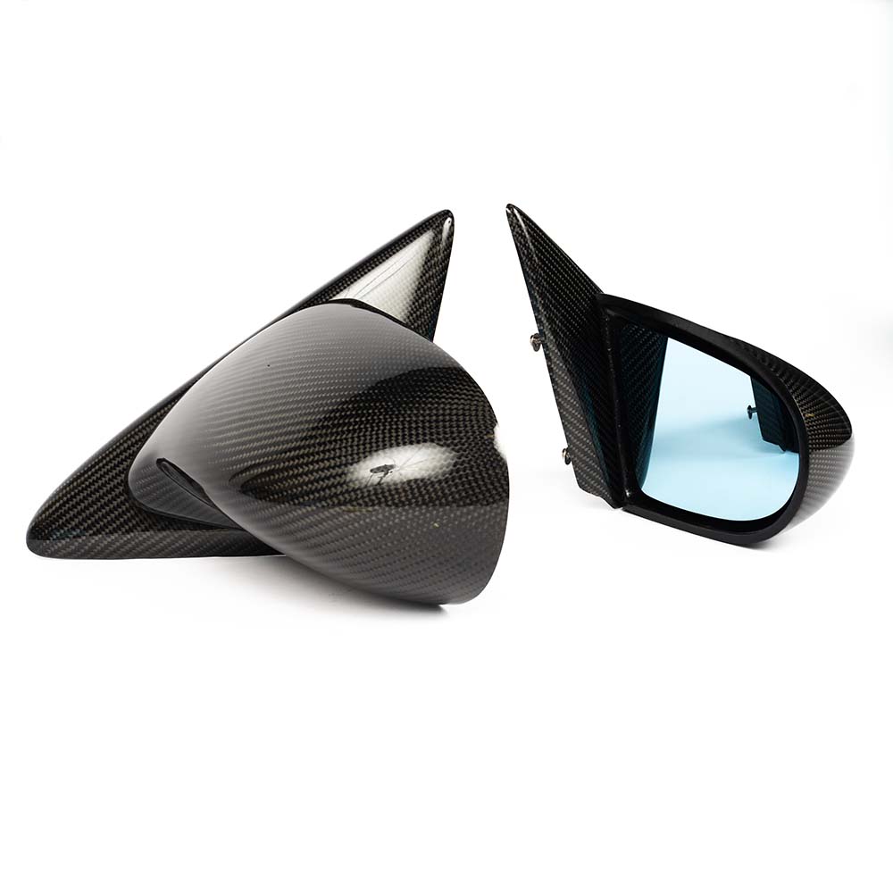 Image of Aerodynamics Zijspiegels Spoon Style Handmatig Verstelbaar Carbon Honda Civic