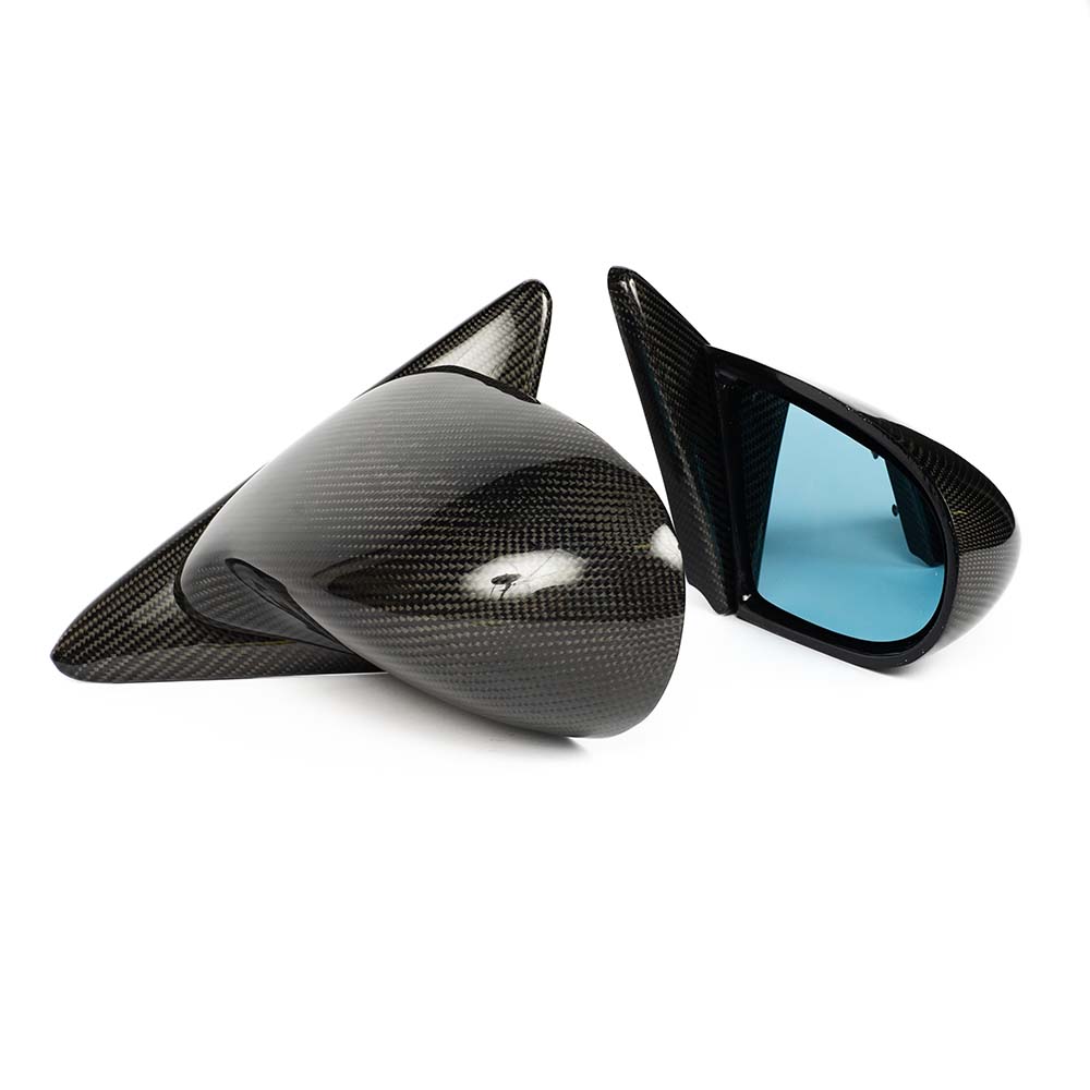 Image of Aerodynamics Zijspiegels Spoon Style Handmatig Verstelbaar Carbon Honda Civic
