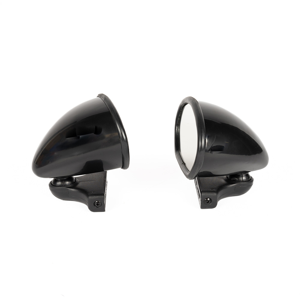 Image of SK-Import Zijspiegels K5 Style Handmatig Verstelbaar Zwart ABS Plastic