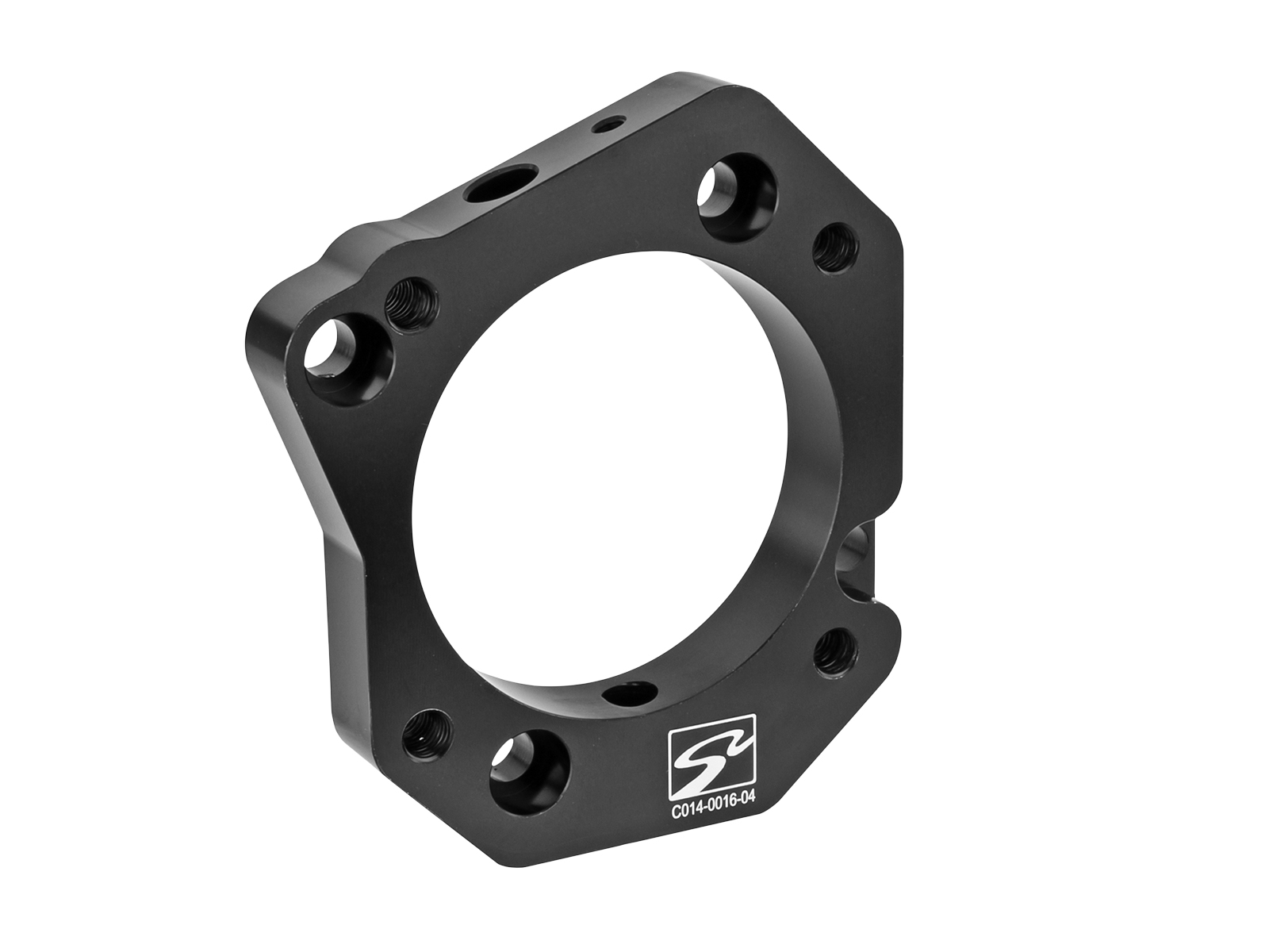 Image of Skunk2 Gasklep Adapter Zwart 72mm Aluminium Honda Civic,Integra