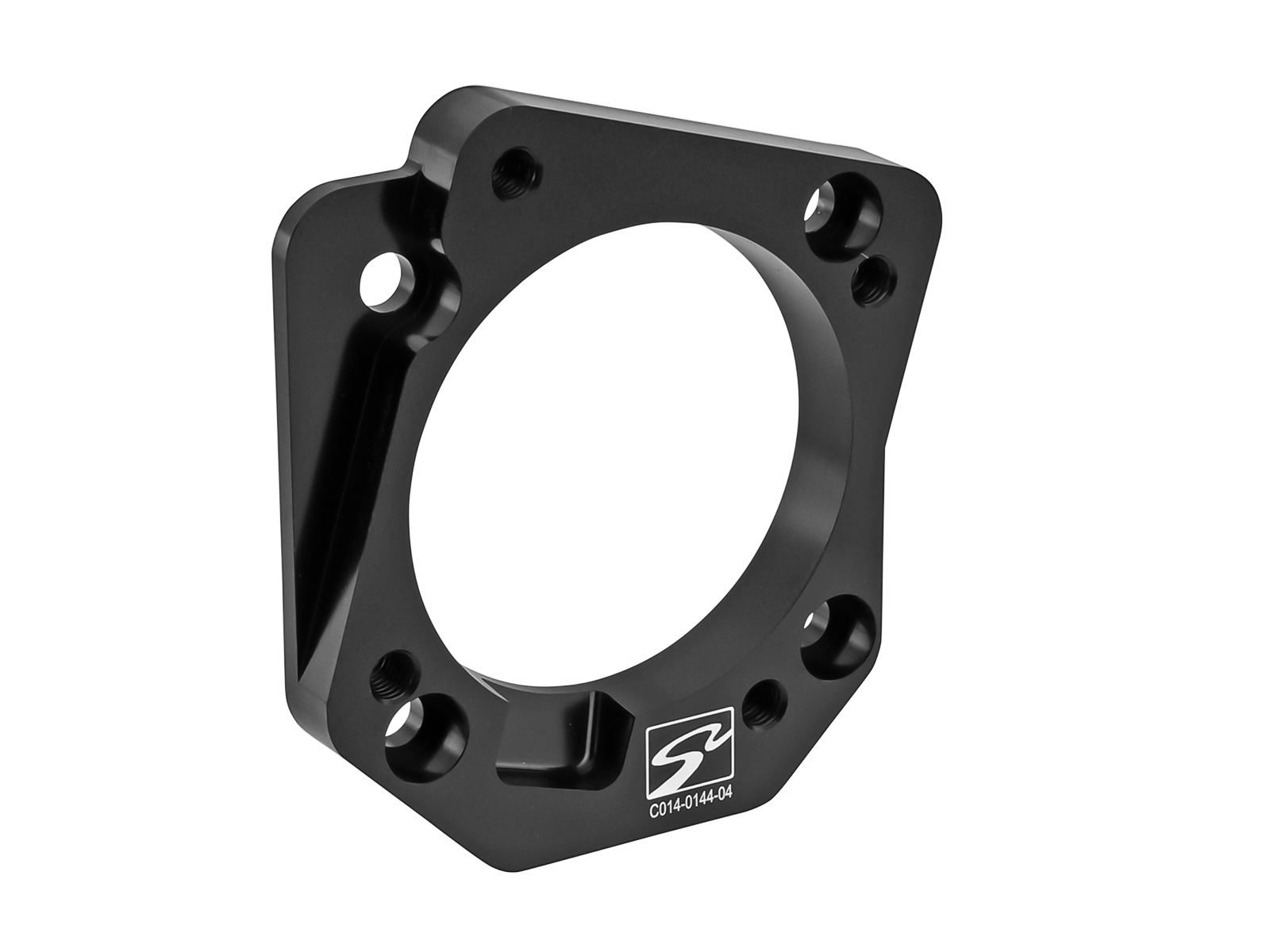 Image of Skunk2 Gasklep Adapter Zwart 74mm Aluminium Honda Civic,Accord,Integra