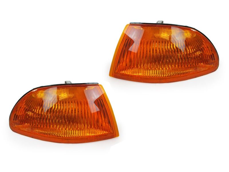 Image of Sonar Corners JDM Style Chrome Housing Oranje Glas Honda Civic