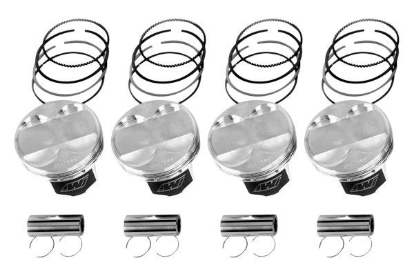 Image of Skunk2 Zuiger Kit Performance 81.5MM +5cc Dome Volume Aluminium Honda Civic,CRX,Del Sol