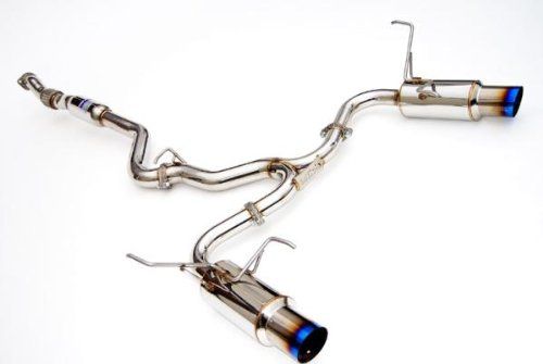 Invidia Cat-back Uitlaatsysteem GT300 TI Titanium Tip 63.5mm Roestvrij Staal Subaru,Toyota