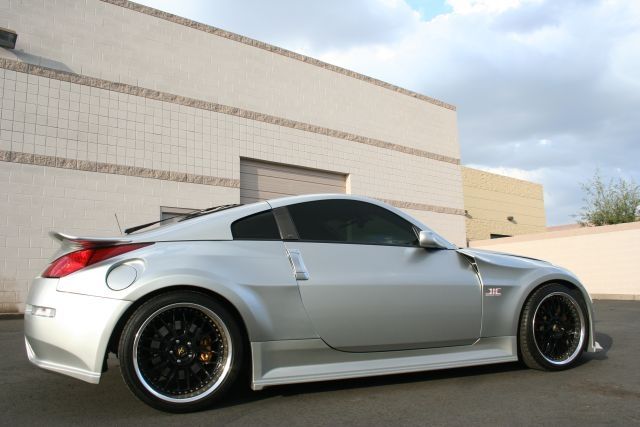 Image of ABS Dynamics Side Skirts Do Luck Style Zwart ABS Plastic Nissan 350Z