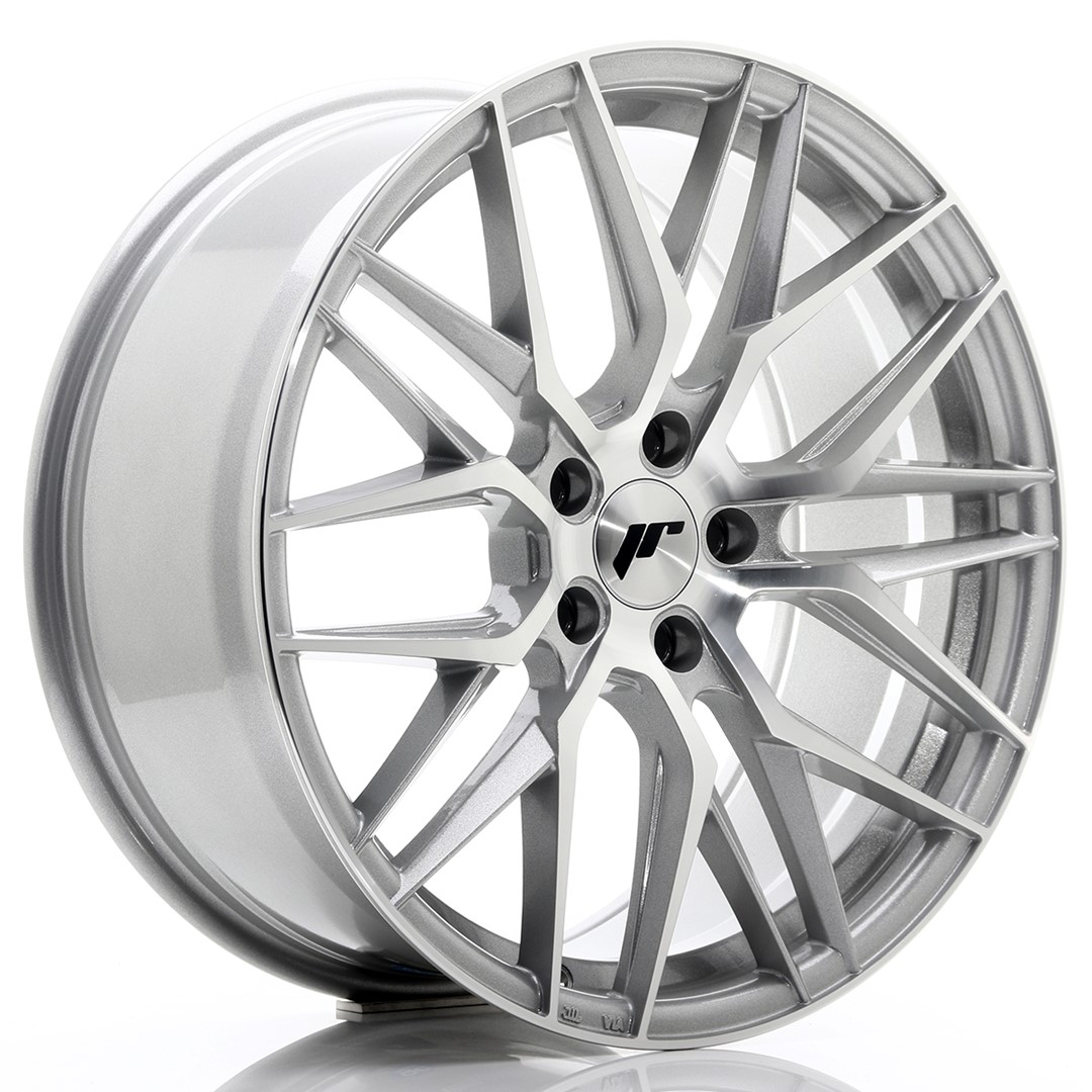 Image of JR-Wheels JR28 Velgen 19 Inch 8.5J ET40 5x112 Silver Machined Face