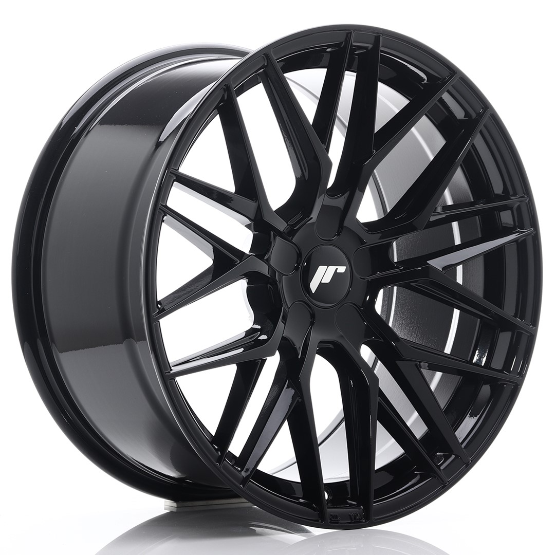 Image of JR-Wheels JR28 Velgen 19 Inch 9.5J ET20-40 Custom PCD Gloss Black