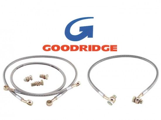 Image of Goodridge Voor Remleidingen Roestvrij Staal Honda Accord