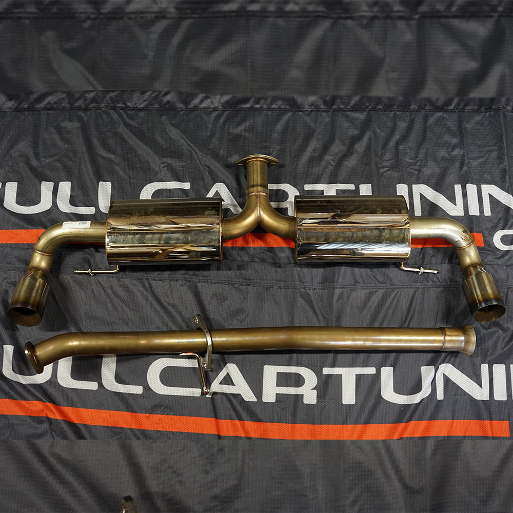 Image of SK-Import Cat-back Uitlaatsysteem TWEEDE KANS 57mm Roestvrij Staal Mazda RX-8