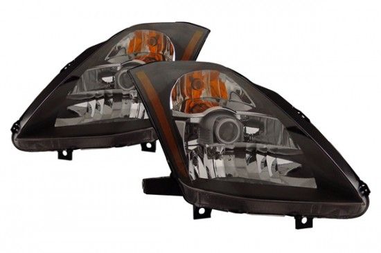 Image of SK-Import Koplampen JDM Style Black Housing Nissan 350Z