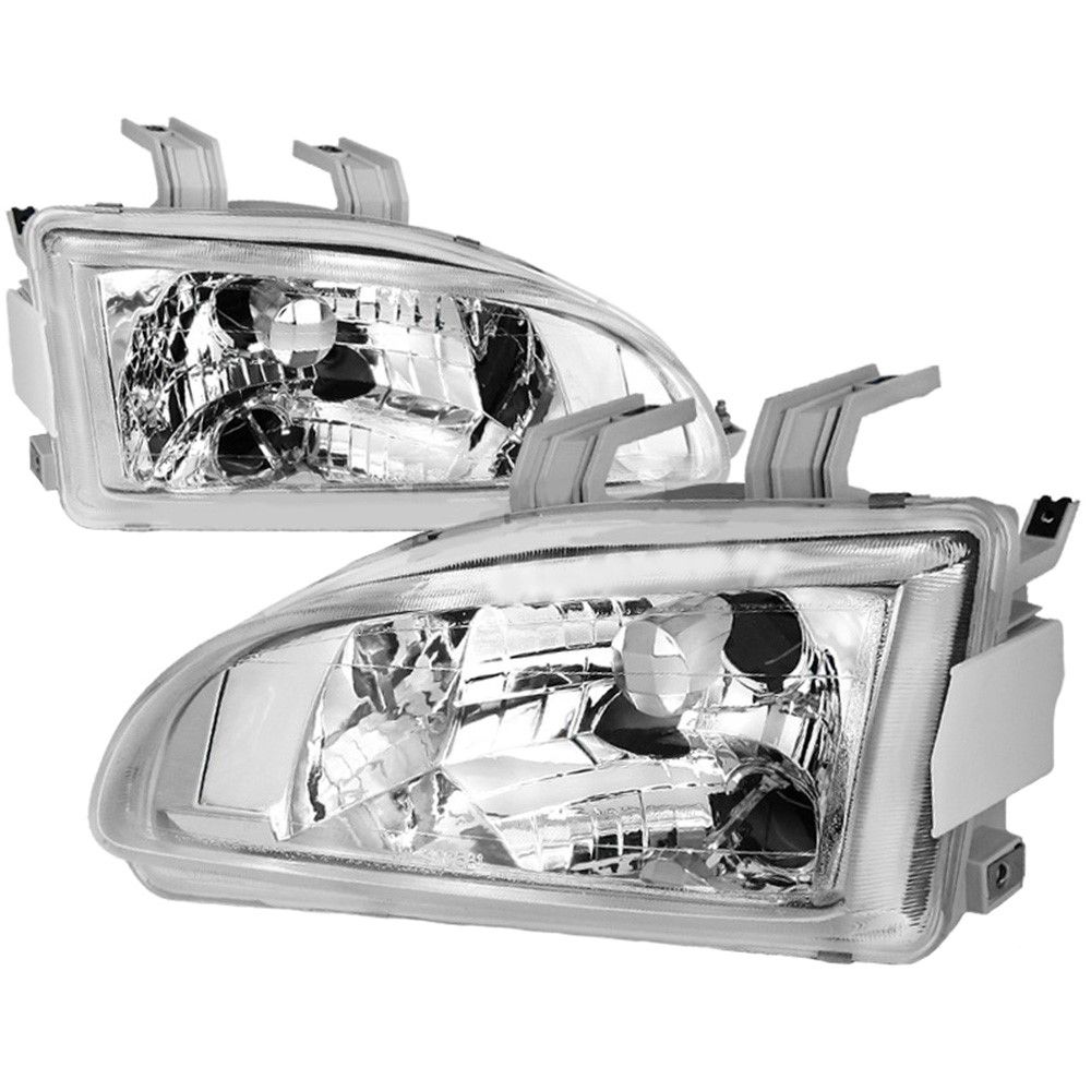 Image of DEPO Koplampen Chrome Housing Honda Civic