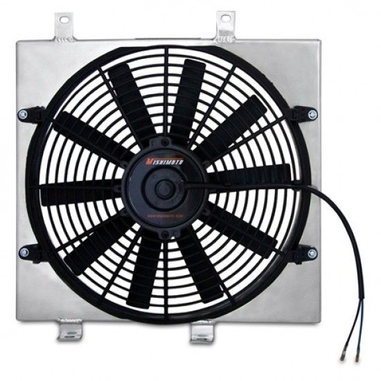 Image of Mishimoto Ventilator Shroud met Slim Fan Aluminium Mitsubishi Lancer Evolution