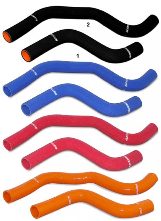 Image of Mishimoto Radiatorslang Kit Silicone Mitsubishi Lancer Evolution