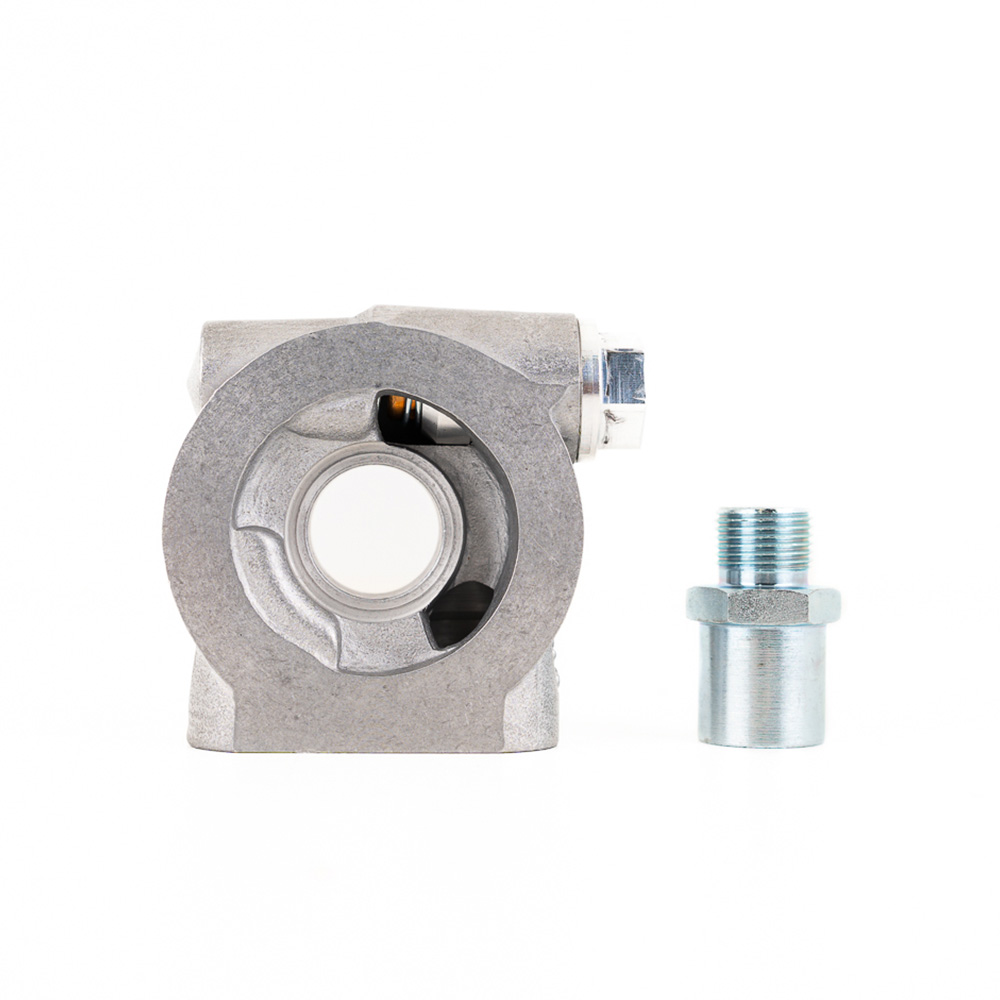 Image of Mocal Oliekoeler Adapter Met Thermostaat Aluminium