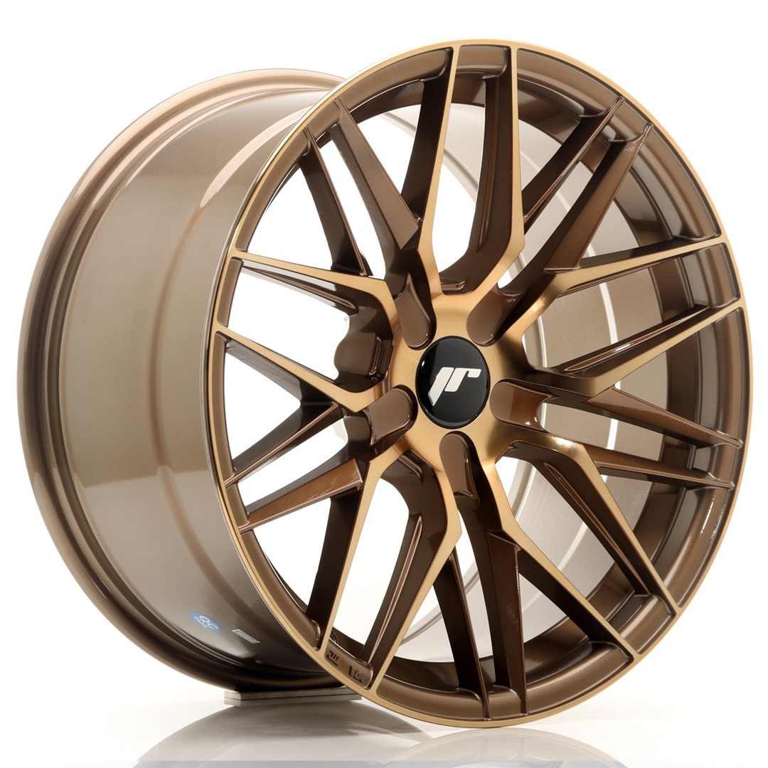 Image of JR-Wheels JR28 Velgen 18 Inch 9.5J ET20-40 Custom PCD Platinum Bronze
