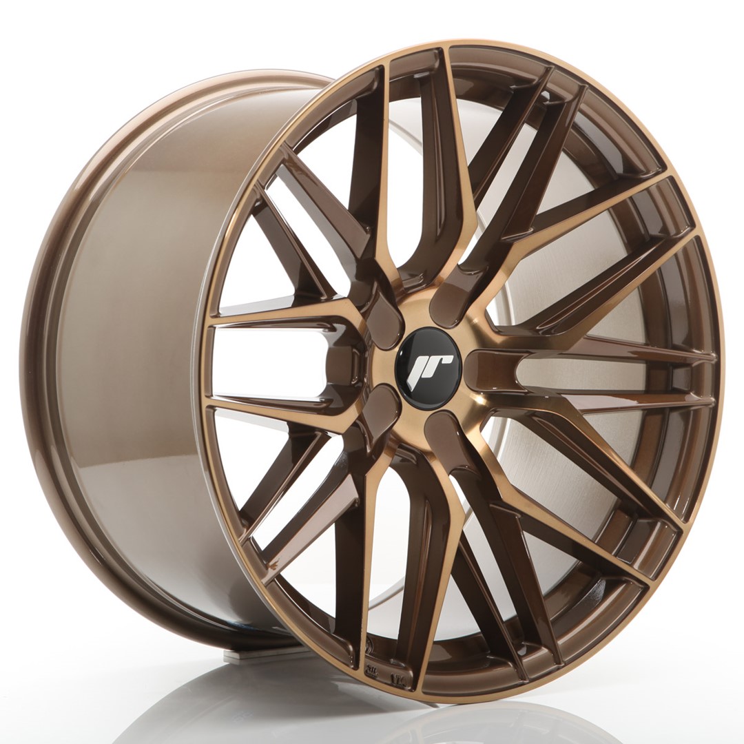 Image of JR-Wheels JR28 Velgen 19 Inch 10.5J ET20-40 Custom PCD Platinum Bronze
