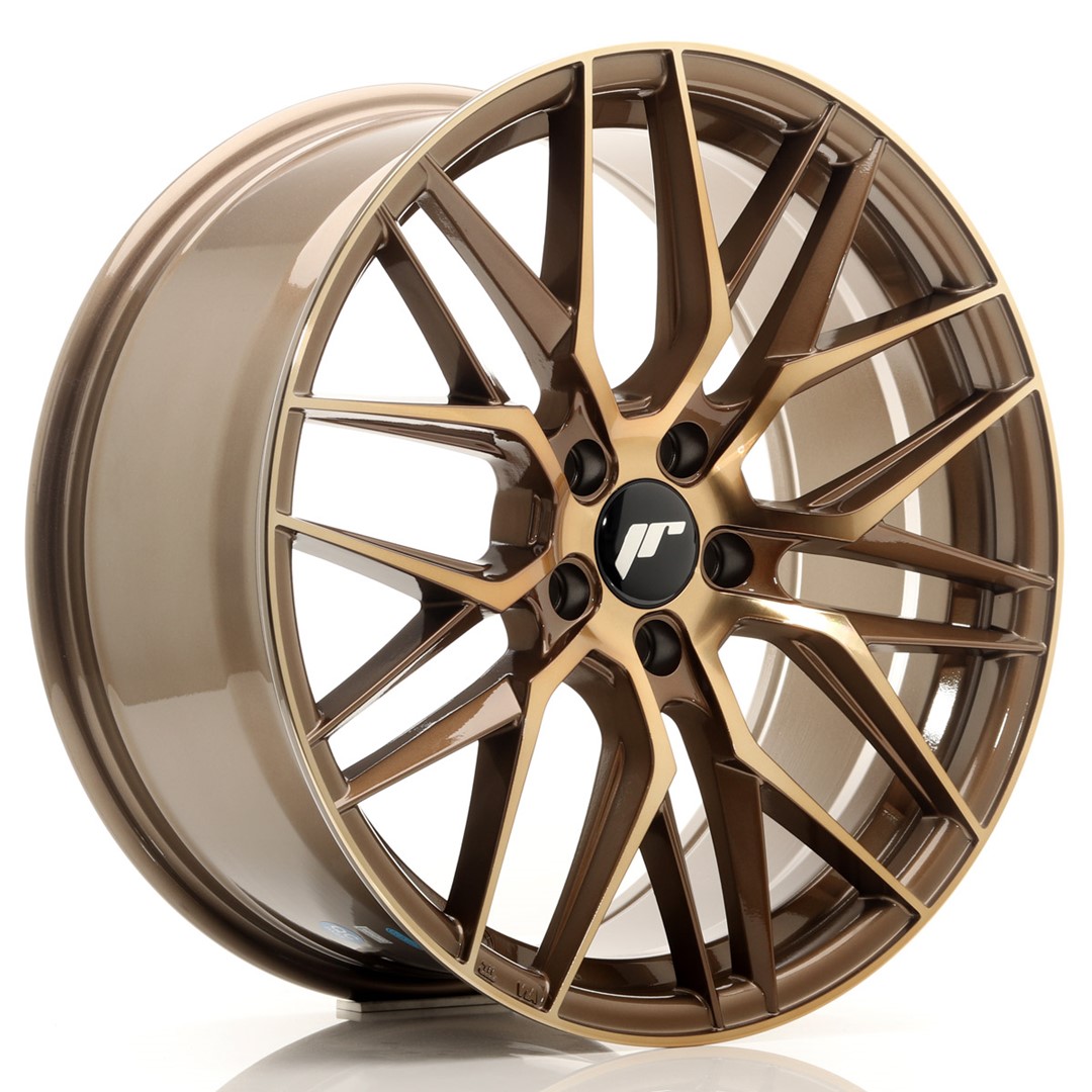 Image of JR-Wheels JR28 Velgen 19 Inch 8.5J ET35 5x120 Platinum Bronze