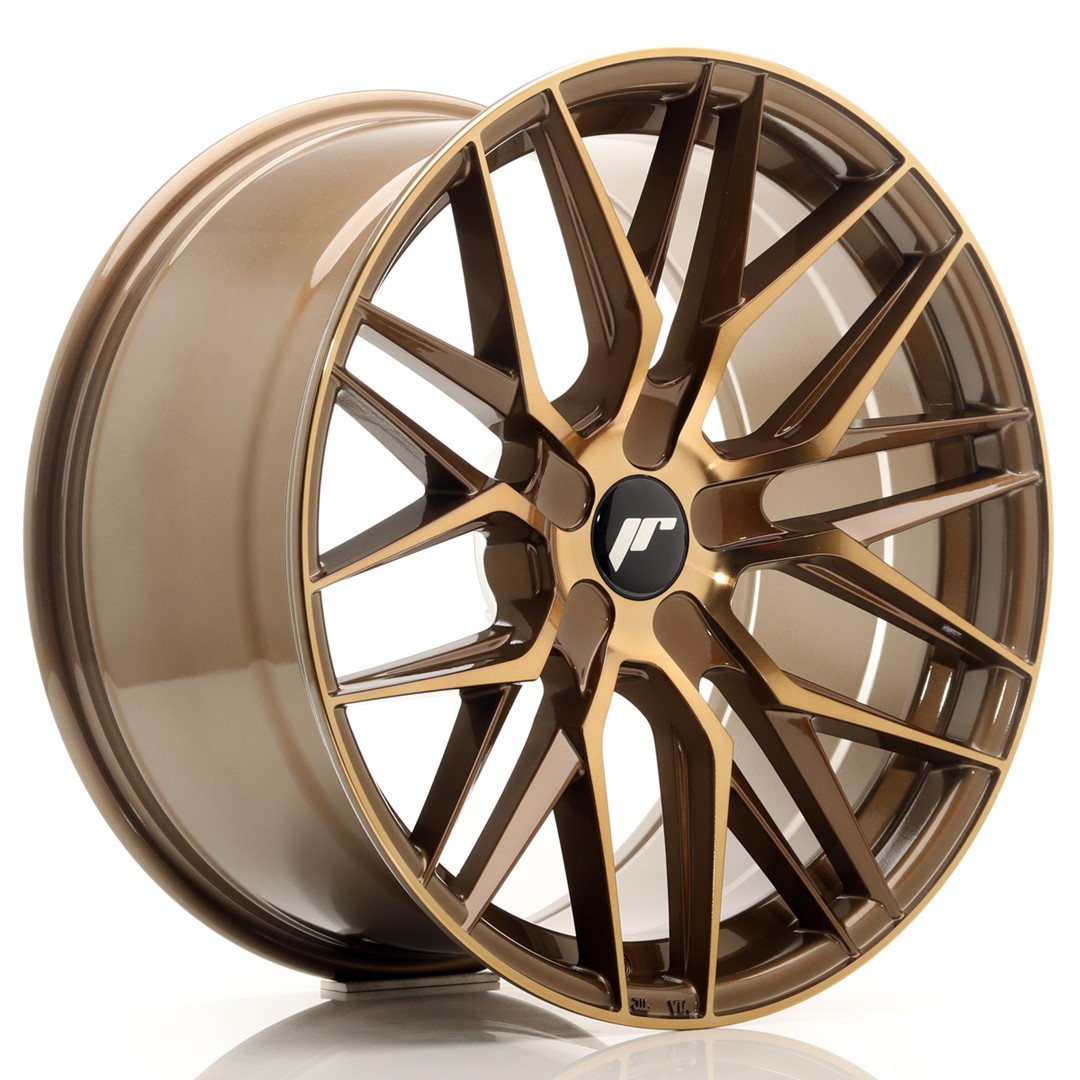 Image of JR-Wheels JR28 Velgen 19 Inch 9.5J ET20-40 Custom PCD Platinum Bronze