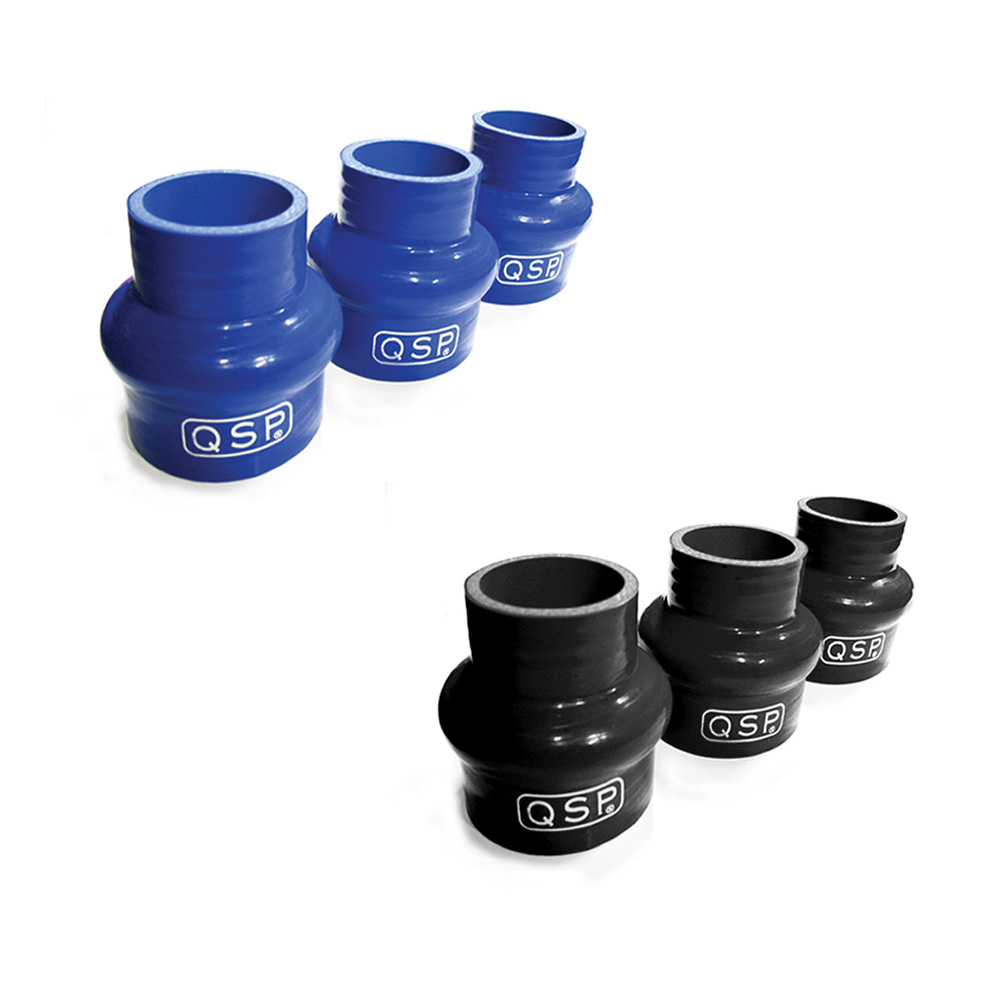 Image of QSP Recht Bultkoppelstuk Reducer Silicone