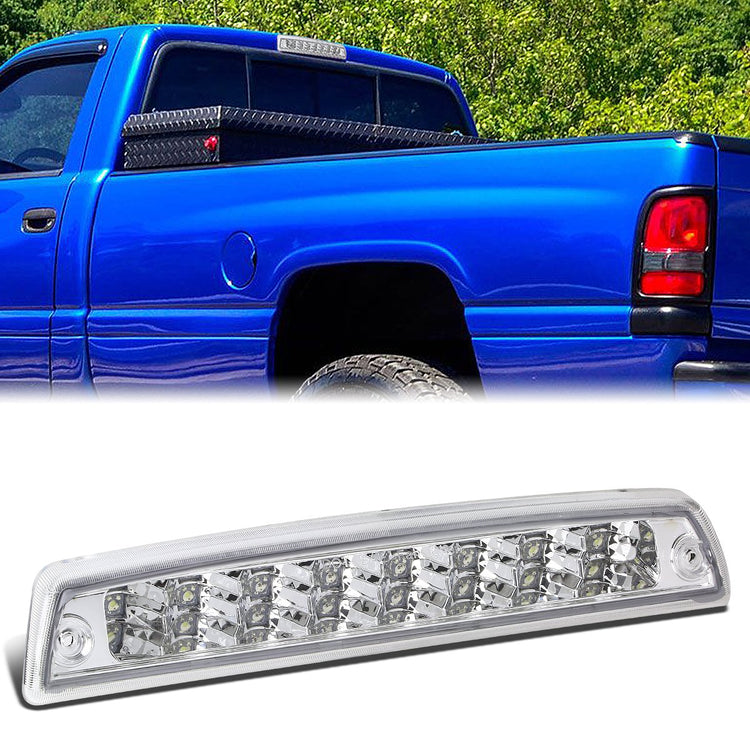 Image of SK-Import Achter Remlicht Met laadlamp LED Chrome Housing Heldere Lens Dodge Ram