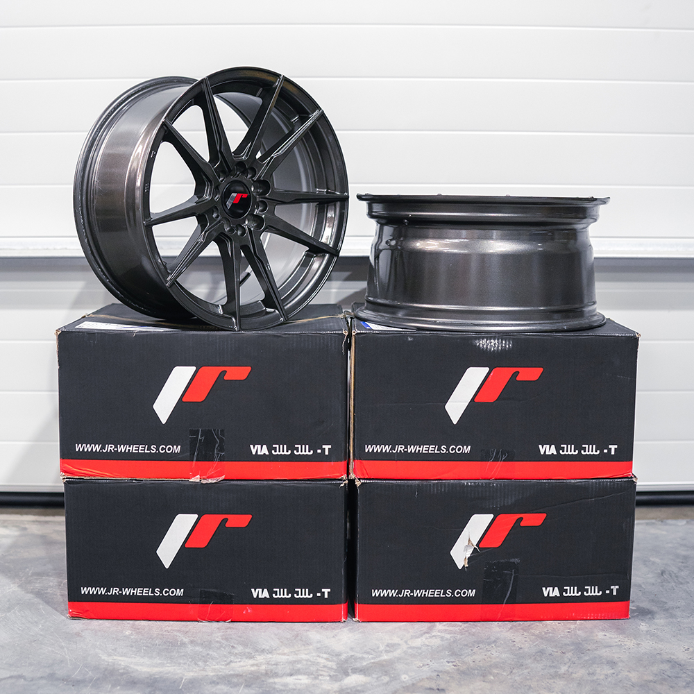Image of JR-Wheels JR21 TWEEDE KANS Velgen 17 Inch 8J ET35 5x108,5x112 Hyper Grijs