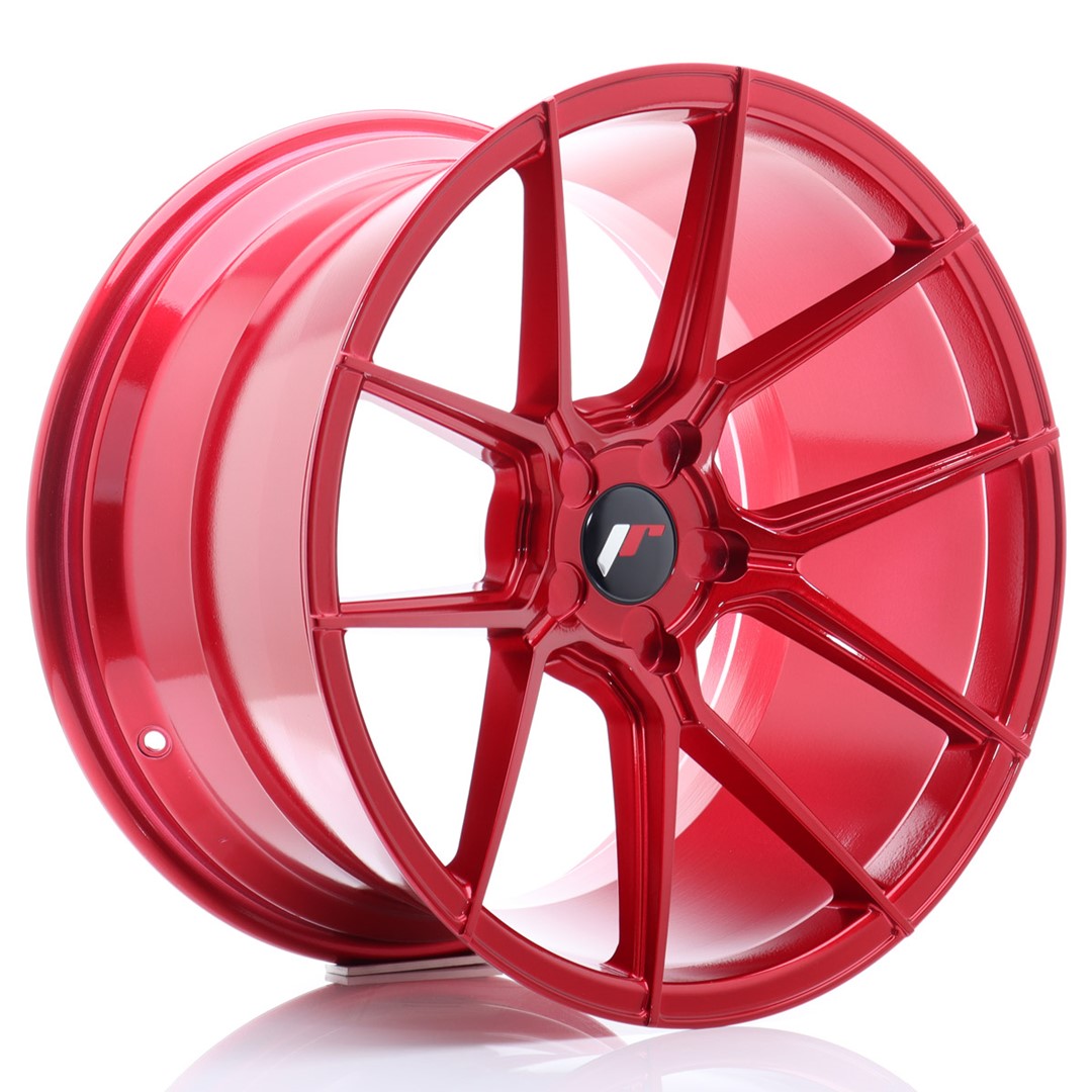 Image of JR-Wheels JR30 Velgen 19 Inch 11J ET15-40 Custom PCD Platinum Red