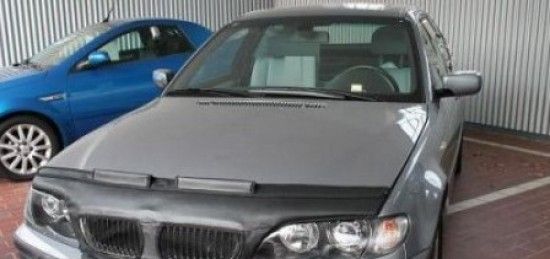 Image of Masterbra Steenslag Beschermer Zwart Vinyl BMW 3-serie Pre LCI