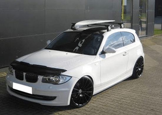 Image of Masterbra Steenslag Beschermer Zwart Vinyl BMW 1 Serie Pre LCI