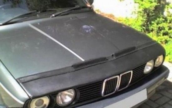 Image of Masterbra Steenslag Beschermer Zwart Vinyl BMW 3-serie