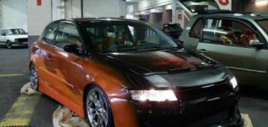Image of Masterbra Steenslag Beschermer Zwart Vinyl Fiat Stilo