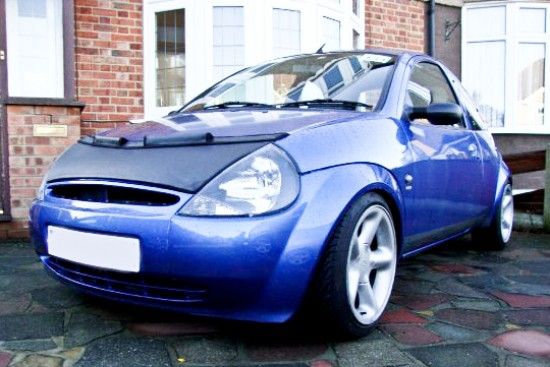 Image of Masterbra Steenslag Beschermer Zwart Vinyl Ford Ka